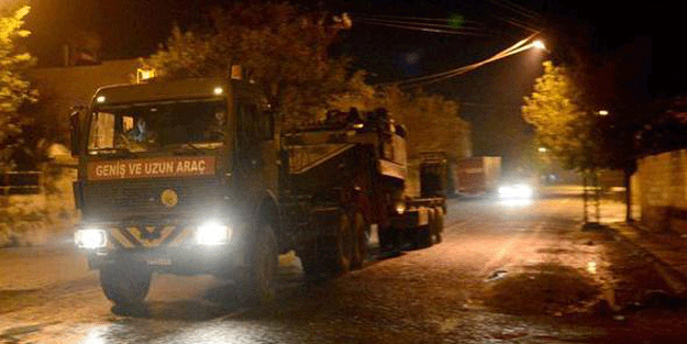 PYD dün askerimizi yaralamıştı Afrin harekatı mı başlıyor? Suriye sınırına askeri sevkiyat…
