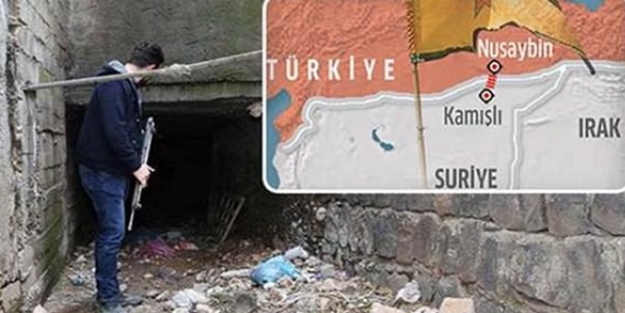 PYD tünellerden PKK’ya silah yolluyor!