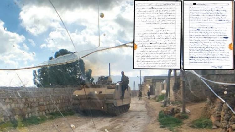 PYD'li teröristin mektubunda dikkat çeken detay