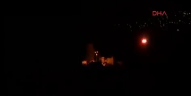 PYD'nin karargahı böyle vuruldu
