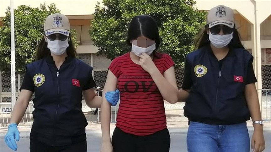 PYD/PKK elebaşılarından Salih Müslüm'ün teslim olan yeğeni adliyeye sevk edildi