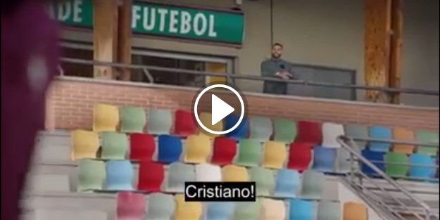 Qauresma ve Ronaldo reklam filminde beraber oynadılar...