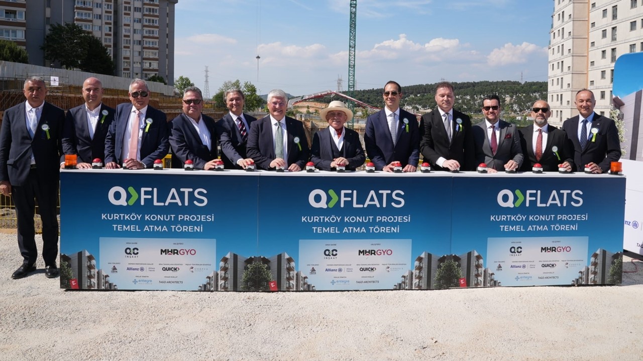 QFlats’te Temel Atıldı: Sigorta Destekli Güvenli Konut Herkesin Hakkı