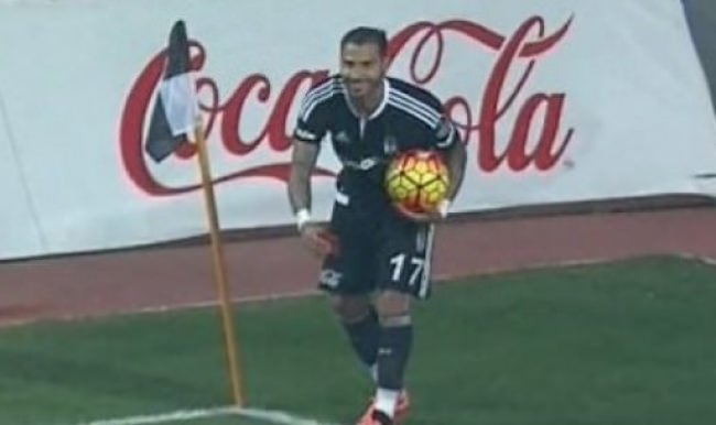 Quaresma'dan hakeme kırmızı kart!