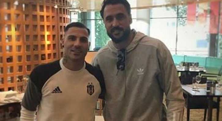 Quaresma'dan Hugo Almeida'ya ziyaret