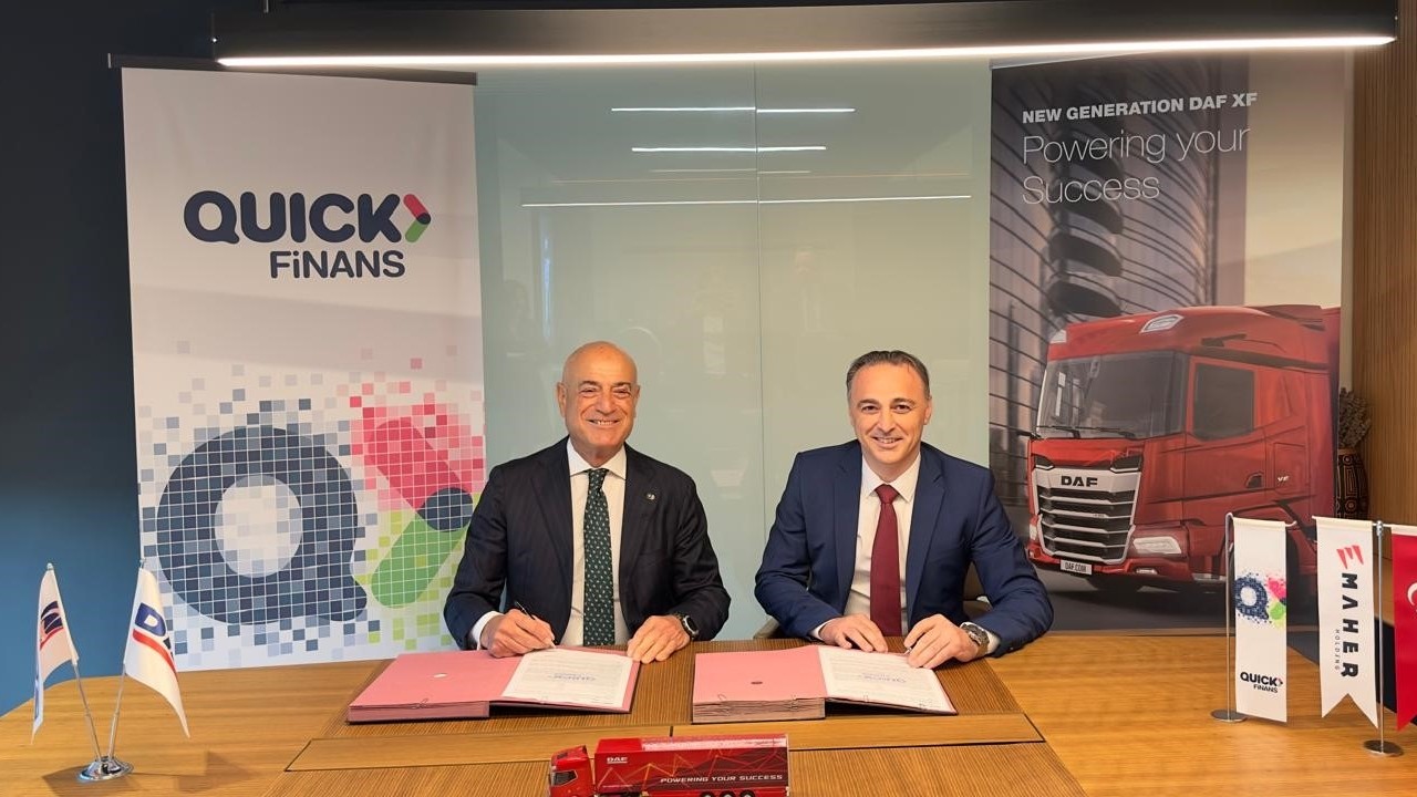 Quick Finans ve DAF Trucks Türkiye iş birliği başladı
