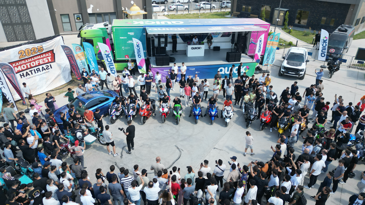 Quick Sigorta ile Motofest heyecanı Kahramanmaş’ta başladı!
