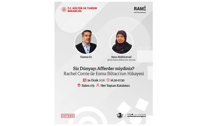 Rachel Corrie ve Esma Biltaci İçin Rami Kütüphanesi’nde Buluşma