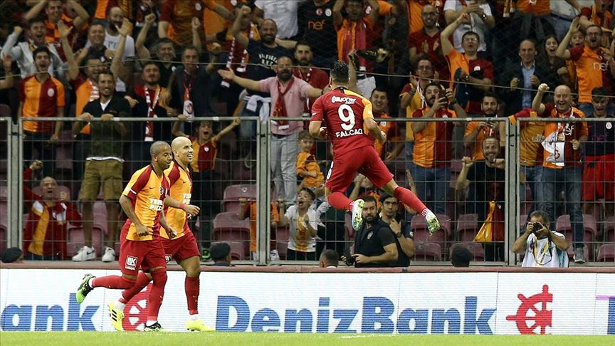 Radamel Falcao ilk maçında golünü attı Galatasaray kazandı