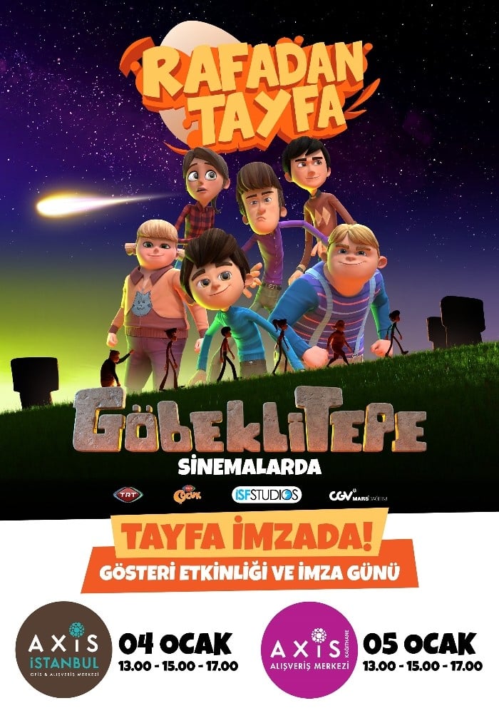 Rafadan Tayfa karakterleri miniklerle buluşuyor 