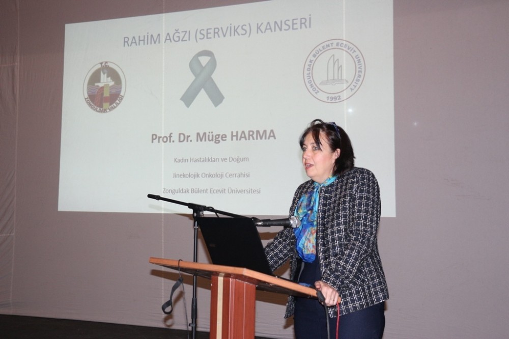 Rahim ağzı kanserinde erken tanı bilgilendirme toplantısı 