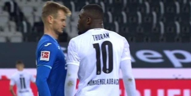 Rakibine tüküren Marcus Thuram'a rekor ceza