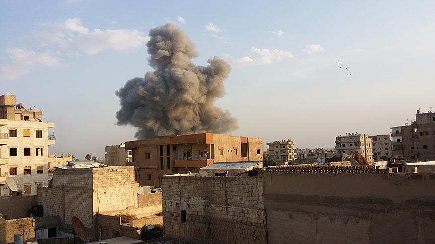 Rakka'ya hava saldırısı: 17 ölü