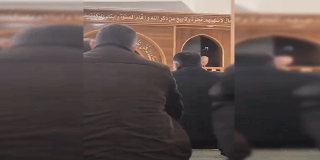 Ramallah'ta Mahmut Abbas yönetiminin Diyanet İşleri Başkanı'na cemaatten tepki!