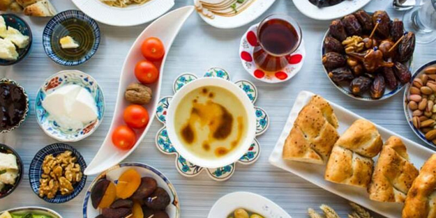 Ramazan ayında nasıl beslenmeliyiz? Ramazan ayında iftar ve sahurda beslenme!