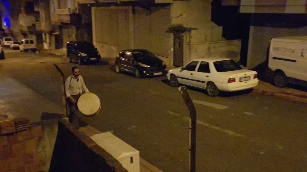 Ramazan davulcuları sahurda ortaya çıktı 