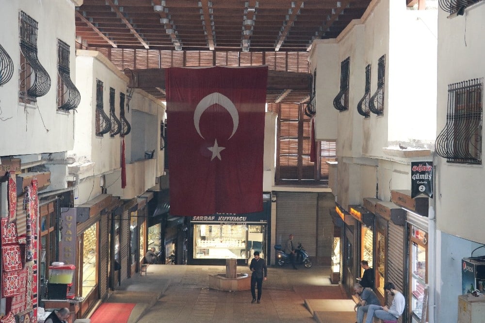 Ramazan öncesi tarihi çarşılarda sessizlik 
