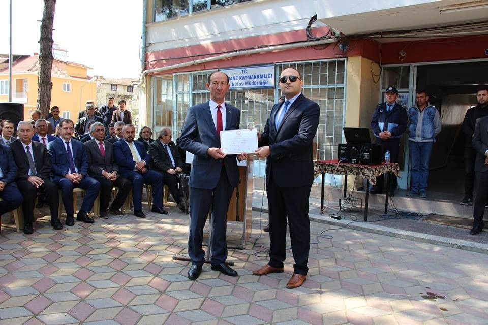 Rasim Daşhan, mazbatasını aldı, görevine yeniden başladı 