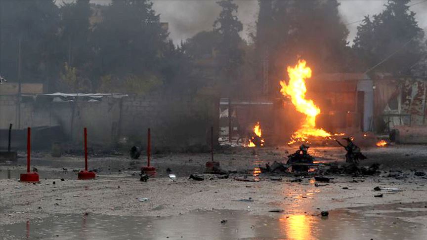 Rasulayn'da SMO'nun kontrol noktasına terör saldırısı