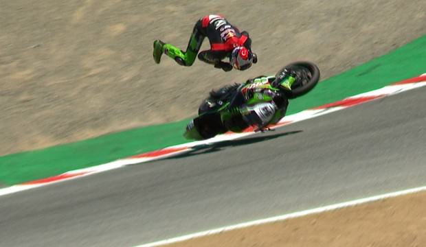 Razgatlıoğlu'ndan korkutan kaza!