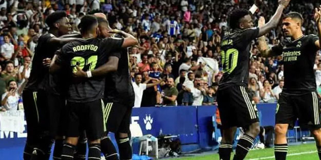 Real Madrid, Espanyol'u ezip geçti