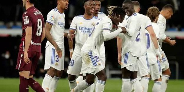 Real Madrid evinde diz çökmedi