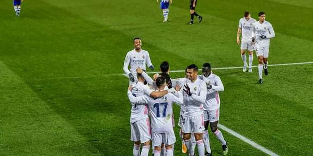 Real Madrid farklı kazandı