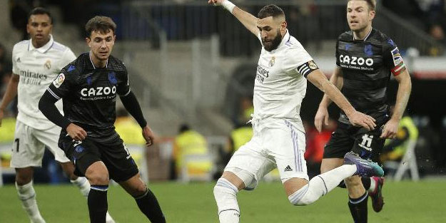 Real Madrid ile Real Sociedad puanları paylaştı