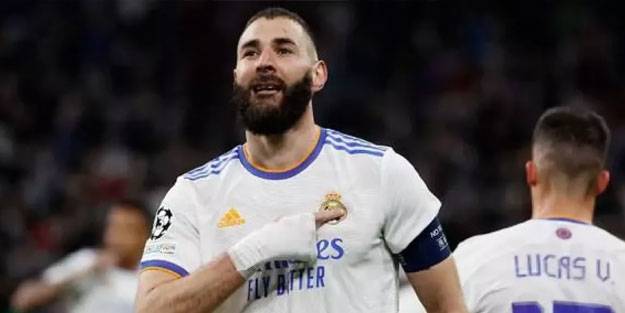 Real Madrid PSG'yi Benzema'yla devirdi