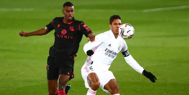 Real Madrid Real Sociedad engeline takıldı