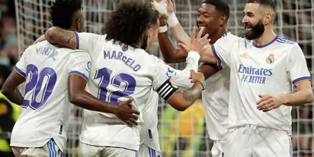 Real Madrid şampiyonluğa koşuyor