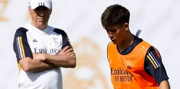 Bunları uygulayın görün dedi ve: Real Madrid'de Carlo Ancelotti'den Arda Güler yanıtı şok edecek!