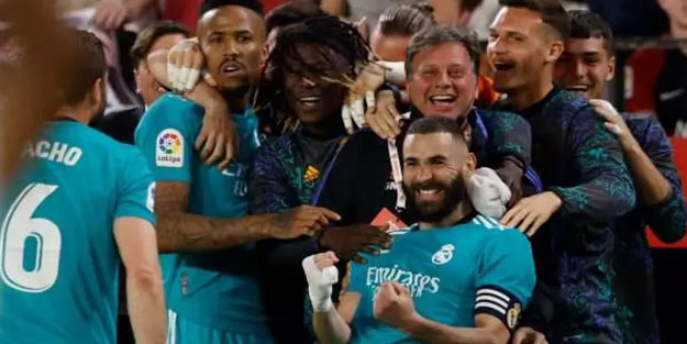 Real Madrid'den muhteşem geri dönüş