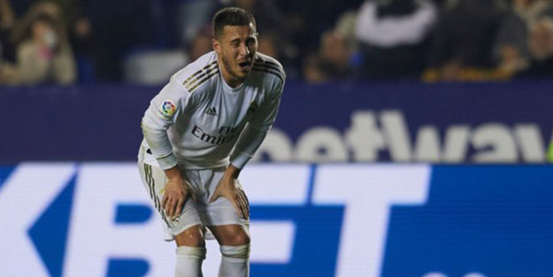 Real Madrid'e Hazard'dan kötü haber