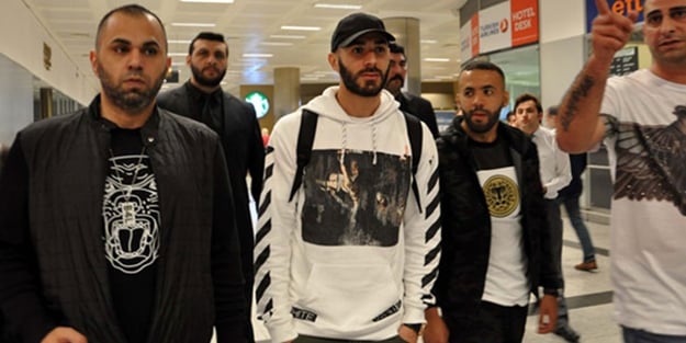 Real Madridli Benzema İstanbul'da!