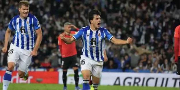 Real Sociedad erteleme maçında Mallorca'yı devirdi