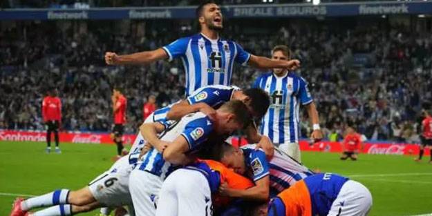 Real Sociedad, Mallorca'yı tek golle geçti