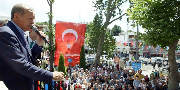 Recep Tayyip Erdoğan İstanbul'da