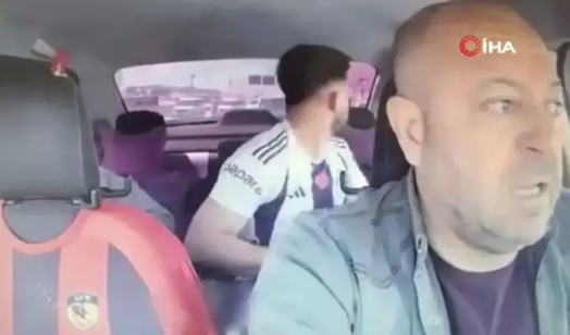 Rehine taksiciden film gibi hamle: Saldırganı böyle etkisiz hale getirdi