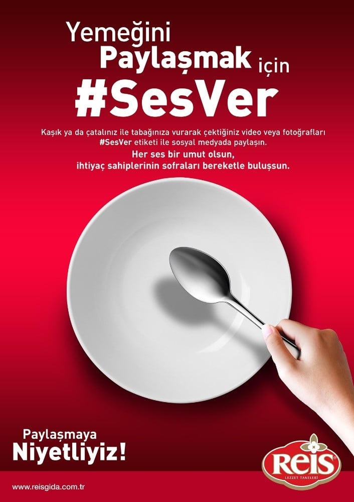 Reis Gıda Ramazan ayında herkesi yardımlaşmaya davet etti 