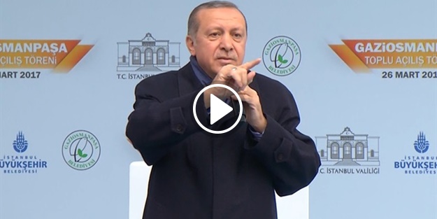 Reis-i Cumhur Erdoğan: Faşistsiniz, faşist!