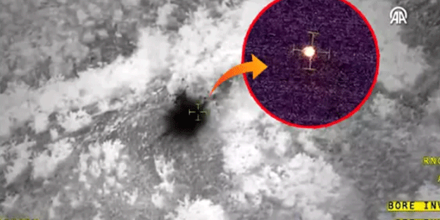 Reisi'nin enkazının yakınlarından drone görüntülerine takılan o kişi kim? Koşmaya başladı, dünya şokta