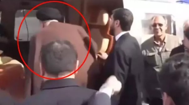 Reisi'nin helikoptere binmeden önce son görüntüleri ortaya çıktı!