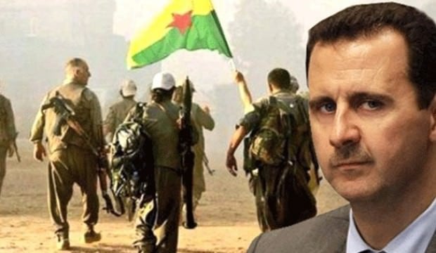 Rejim ve PKK yan yana! Halk Mehmetçiği bekliyor