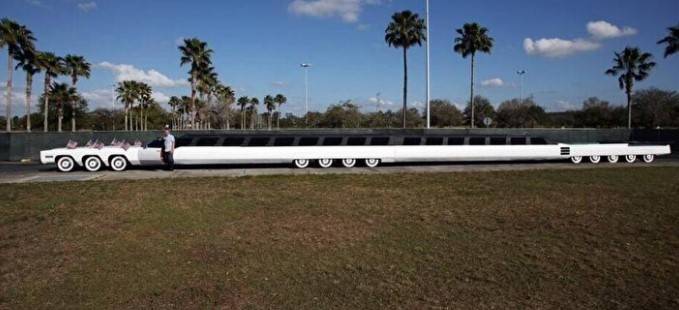 Rekor tazeledi! İşte dünyanın en uzun aracı