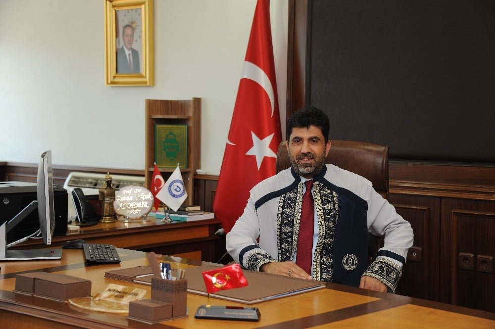Rektör Aldemir’den ‘Biz Bize Yeteriz Türkiyem’ kampanyasına destek 