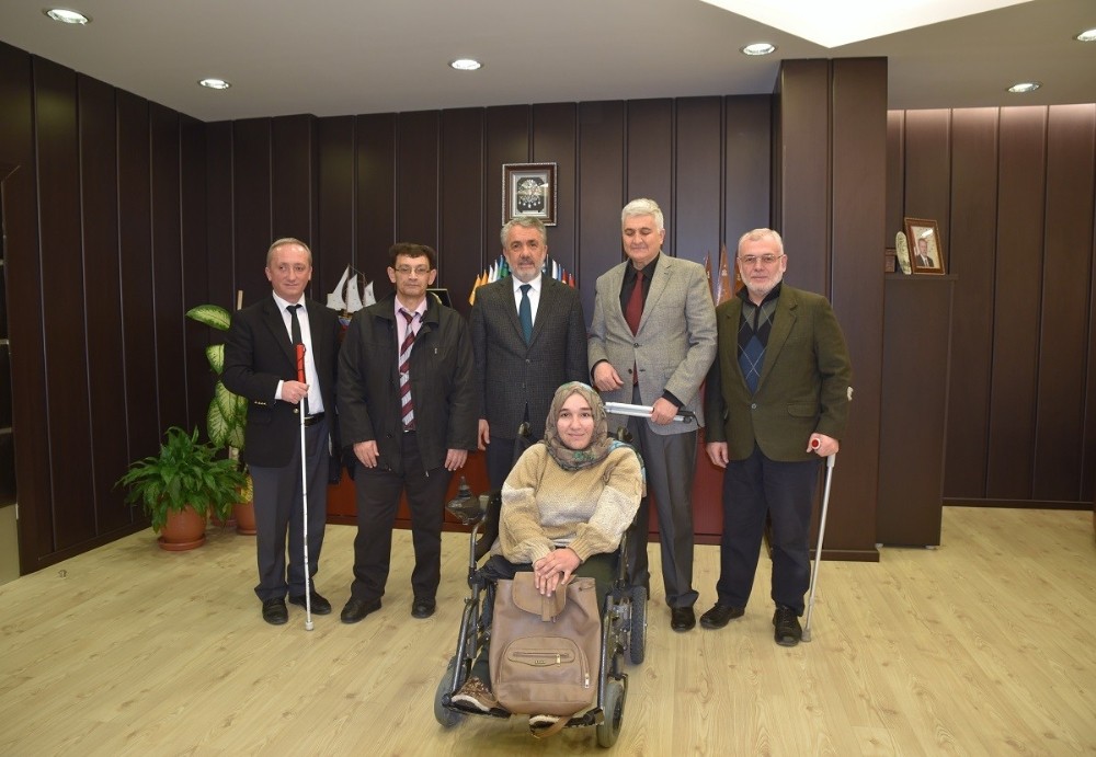 Rektör Bilgiç: “Engelli dostu bir üniversite olmak temel hedeflerimizden” 