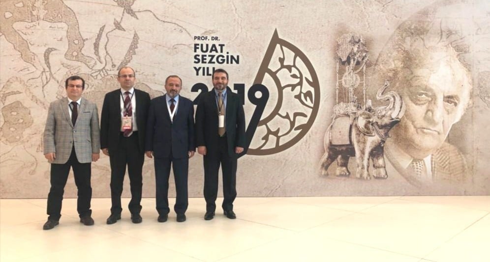 Rektör Çufalı, İstanbul’da 2019 Fuat Sezgin yılı kapanış törenine katıldı 