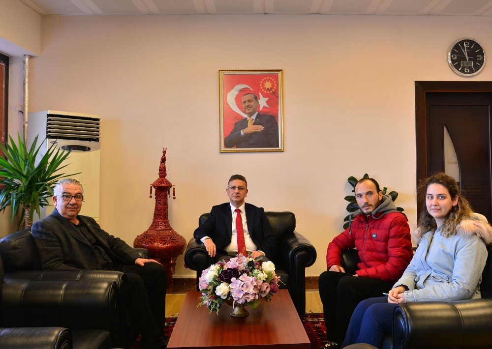 Rektör Prof. Dr. Kuş, İdlib gazisiyle buluştu 
