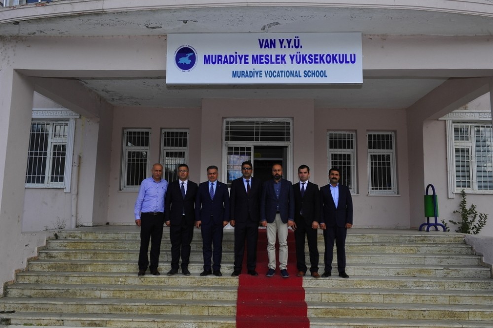 Rektör Şevli, Muradiye MYO’yu ziyaret etti 